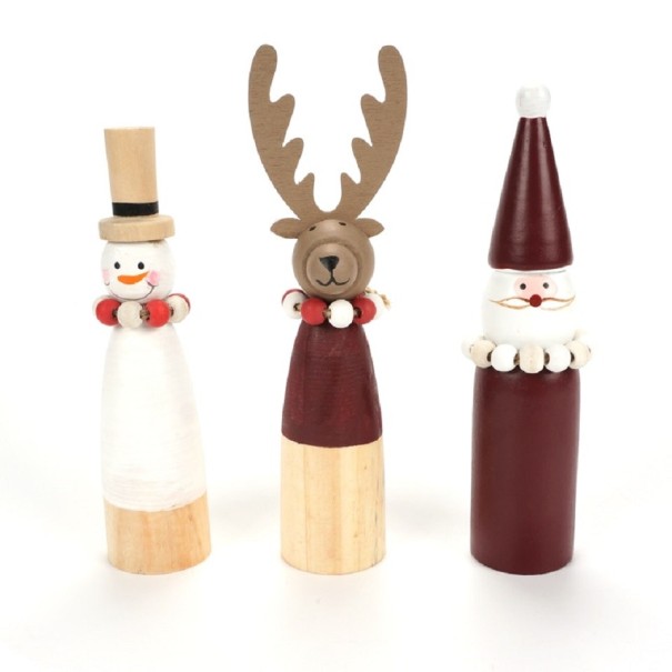 Houten kerstbeeldje