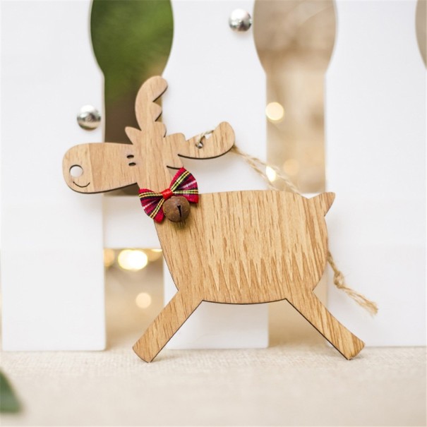 Houten kerstversiering 2