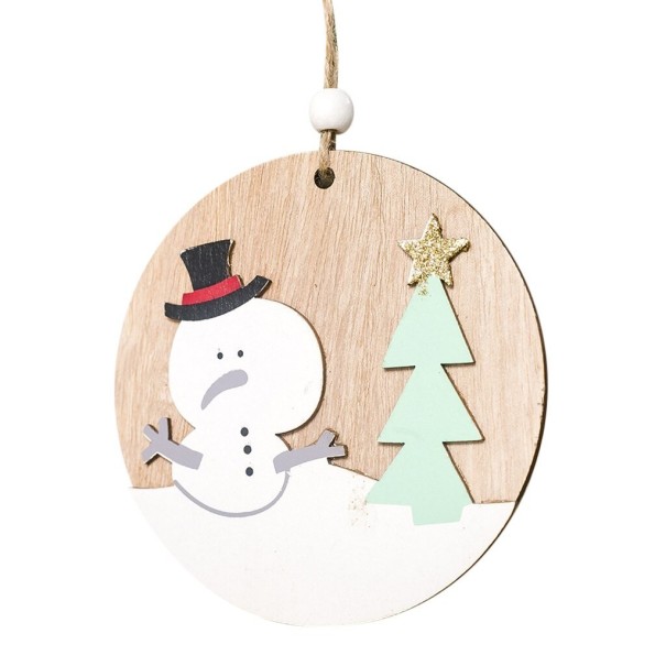 Houten kerstversiering 3