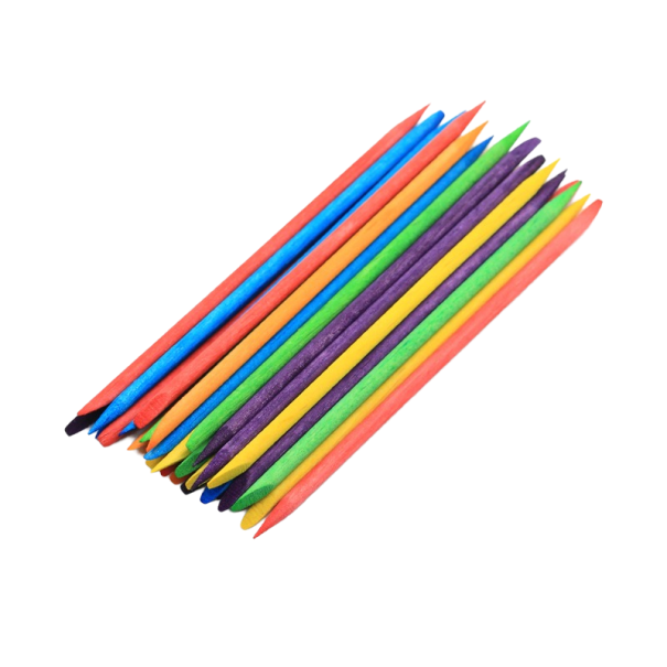 Houten manicurestokjes 11,5 cm 30 st.