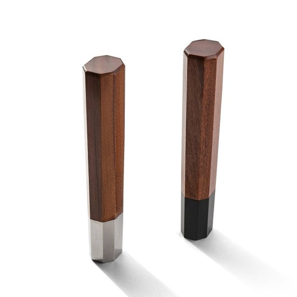Houten mes handvat