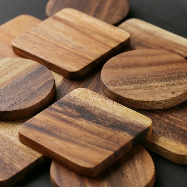 Houten onderzetter