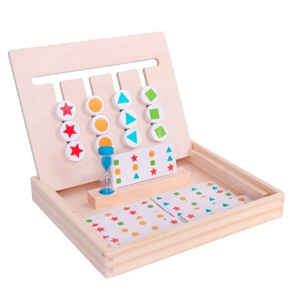 Houten puzzelspel voor kinderen 1