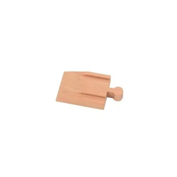 Houten start van de spoorlijnen 5,3 x 4 x 1,2 cm Introductiedeel voor het begin van de spoorbouw Nauwkeurige start van de houten spoorbaan 1