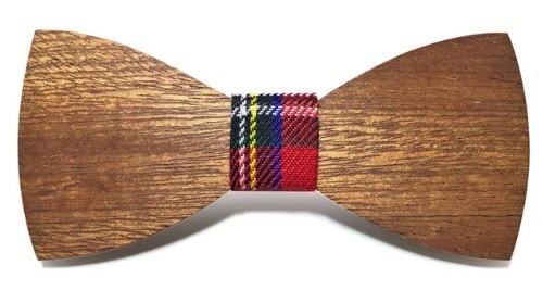 Houten vlinderdas J640 11