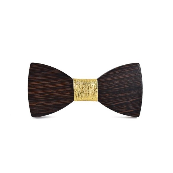 Houten vlinderdas voor jongens T1490 9
