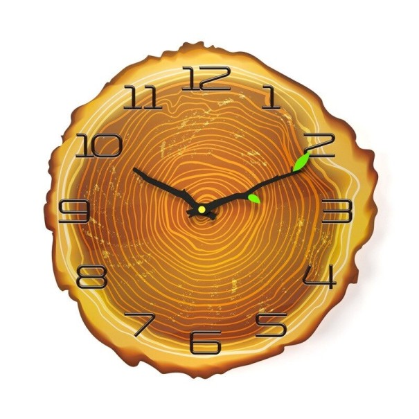 Houten wandklok G1803 14