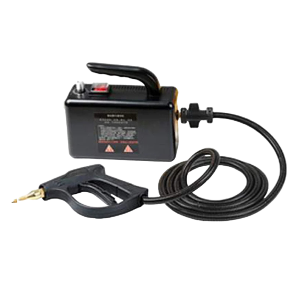 Höyrypesuri pakkauksineen 220 V Kädessä pidettävä höyrypesuri autoon, keittiöön, kylpyhuoneeseen 20 x 12 x 9 cm musta