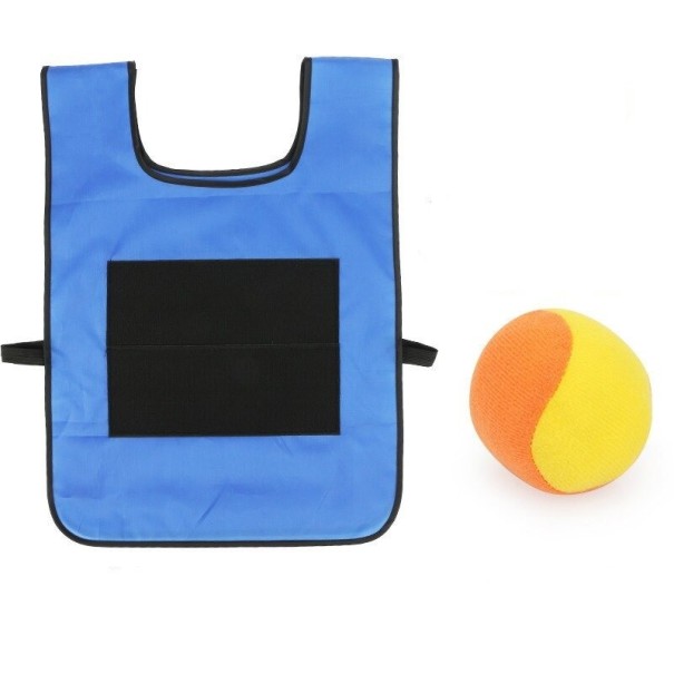 Hra s vestou a míčky pro dospělé modrá