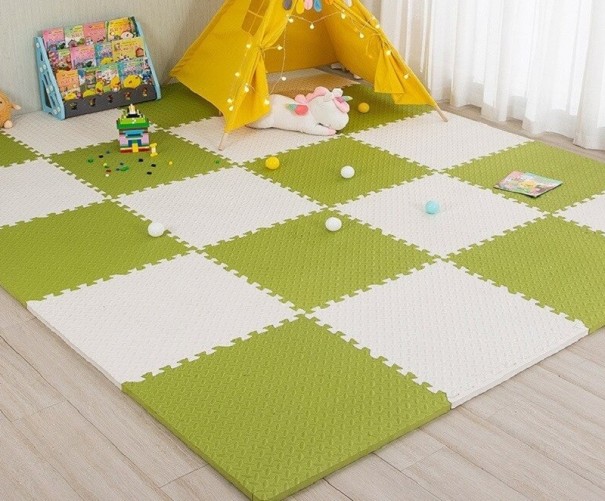 Hrací podložka puzzle 12 kusů 6