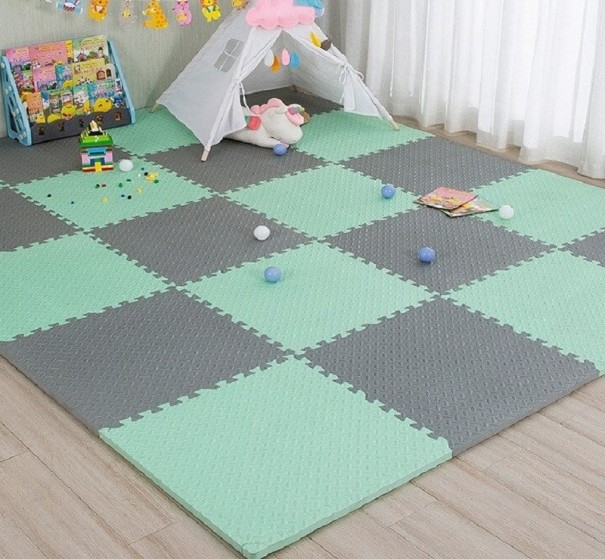 Hrací podložka puzzle 9 kusů 13