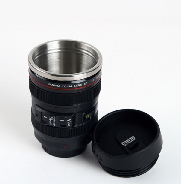 Hrnček - Objektív fotoaparátu - 400 ml 1