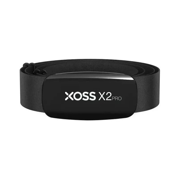 Hrudní snímač tepové frekvence XOSS X2 Pro Bluetooth ANT+ IPX7 Samostatné úložiště 48 h Odhad rychlosti vzdálenosti 56.2 x 28.6 x 10 mm 1