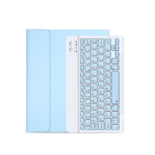 Hülle mit Tastatur für Apple iPad mini 4 / 5 hellblau