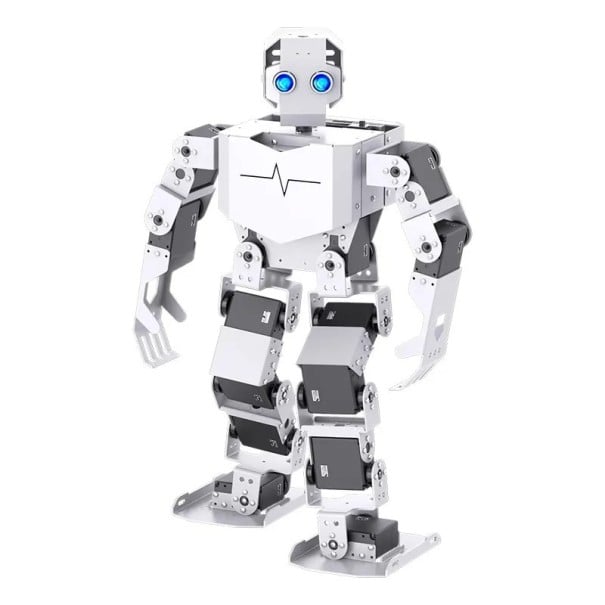 Humanoidní robot s umělou inteligencí rozpoznávání hlasu i obrazu programovatelný STM32 a ESP32 bílá pro výuku programování a robotiky 1