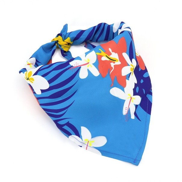 Hundscarf C870 blå 80 cm