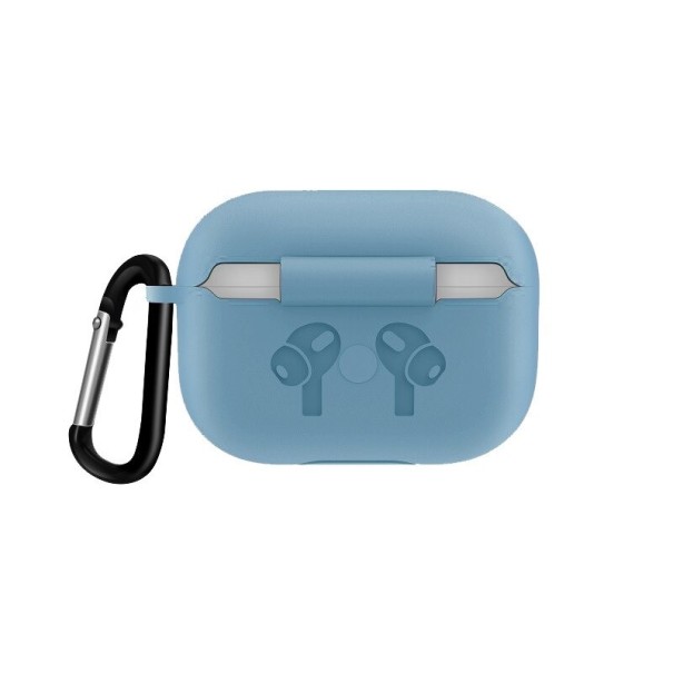 Husa Apple Airpods Pro cu carabină K2157 albastru