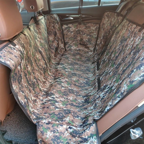 Husa auto pentru scaunele din spate pentru un caine 7