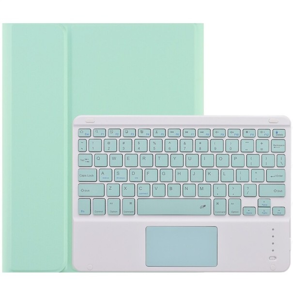 Husă cu tastatură și stilou pentru Apple iPad Pro 12,9" (2018/2020/2021) verde