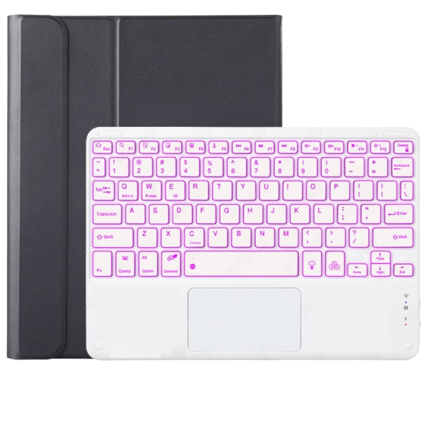 Husă cu tastatură și stilou pentru Apple iPad Pro 12,9" (2021/2020/2018) cu lumină de fundal 3