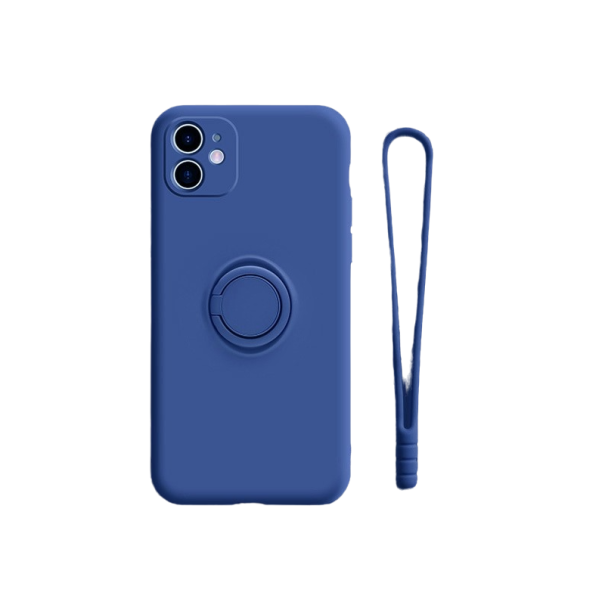 Husa de protectie cu magnet pentru Xiaomi Mi 11 Ultra albastru inchis