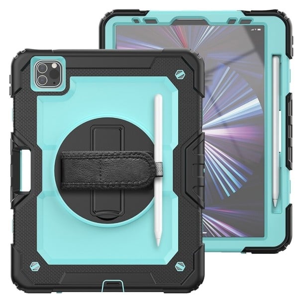 Husă de protecție cu suport pentru Apple iPad Pro 11" (2021/2020/2018) turcoaz