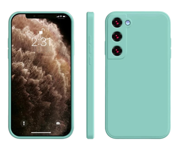 Husa de protectie din silicon pentru Samsung Galaxy S20 FE 2022 turcoaz
