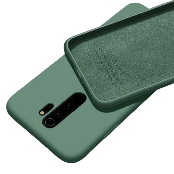 Husa de protectie din silicon pentru Xiaomi Redmi 10C verde