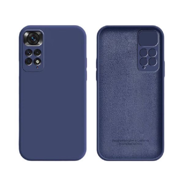 Husa de protectie din silicon pentru Xiaomi Redmi Note 10 5G albastru