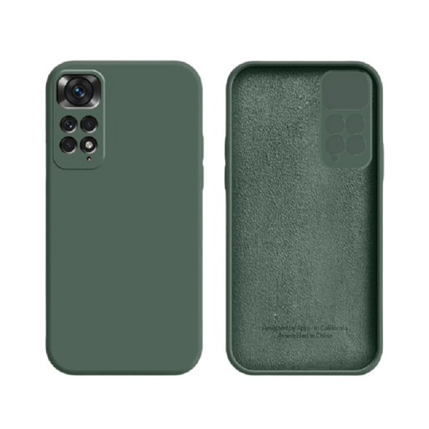 Husa de protectie din silicon pentru Xiaomi Redmi Note 10 Pro verde