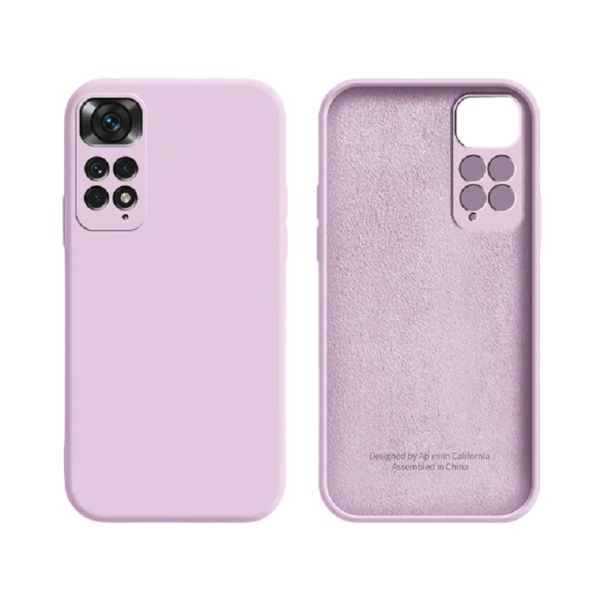 Husa de protectie din silicon pentru Xiaomi Redmi Note 10S violet