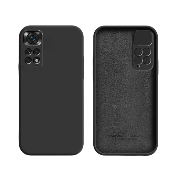 Husa de protectie din silicon pentru Xiaomi Redmi Note 11 4G negru