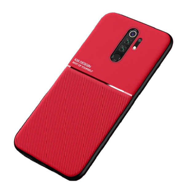 Husa de protectie magnetica pentru Xiaomi Mi 9 Lite roșu