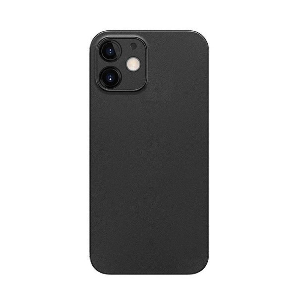 Husa de protectie mata pentru iPhone 12 Pro Max negru