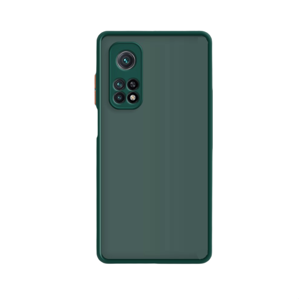 Husa de protectie mata pentru Samsung Galaxy A71 4G verde inchis