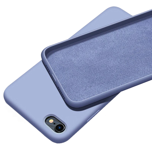 Husa de protectie pentru iPhone 13 albastru deschis