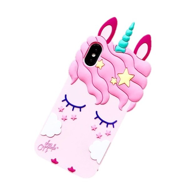 Husa de protectie pentru iPhone - unicorn 3D 8 Plus