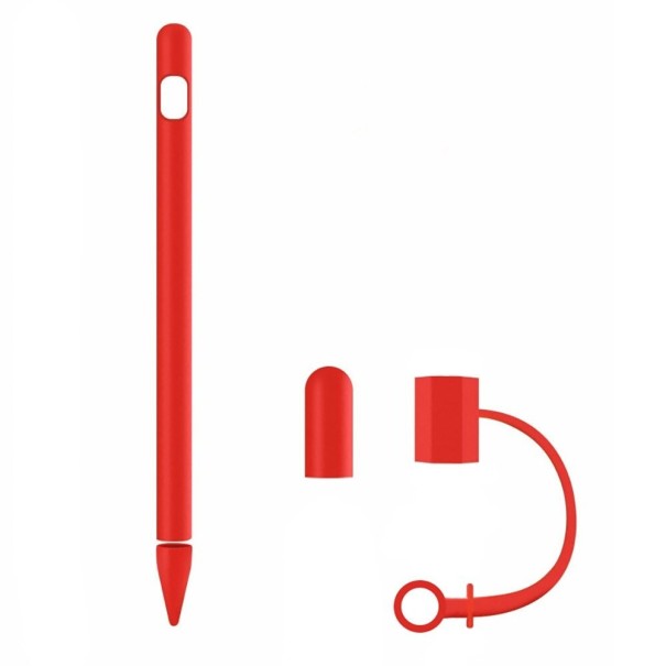 Husă de protecție pentru stilou tactil Apple Pencil 1 K2838 roșu
