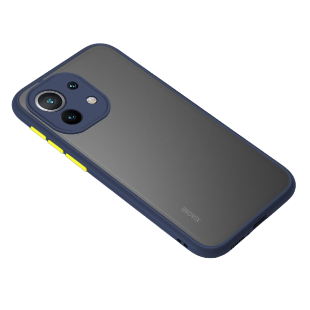 Husa de protectie pentru Xiaomi Mi 11 Lite 5G albastru inchis