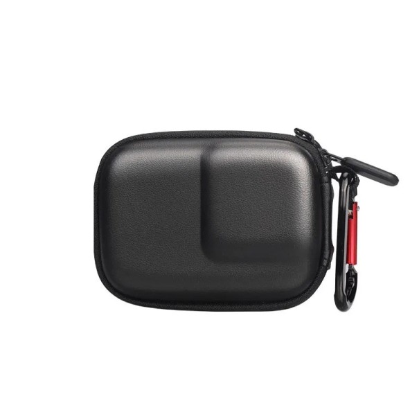 Husă de protecție portabilă pentru cameră de acțiune 10 x 7 x 4 cm EVA + pânză Mini husă de călătorie pentru DJI Osmo Action 5 Pro 4 3 GoPro negru