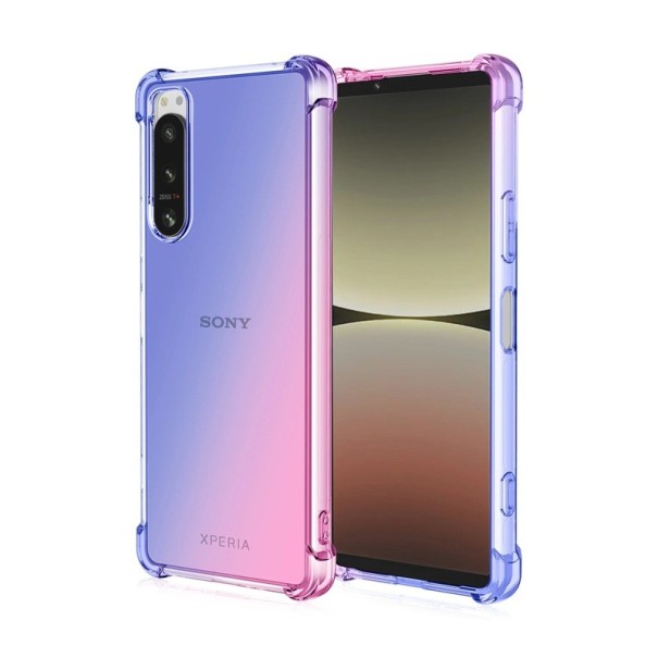 Husa de protectie TPU pentru Sony Xperia 1 V Husa anti-zgarieturi Husa rezistenta anti-alunecare albastru