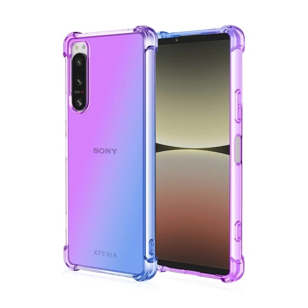 Husa de protectie TPU pentru Sony Xperia 10 III Husa rezistenta Husa anti-alunecare Protectie la zgarieturi violet