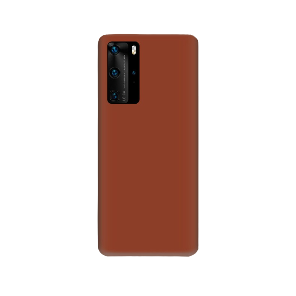 Husa din silicon pentru Samsung Galaxy A50 maro