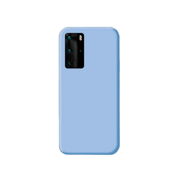 Husa din silicon pentru Samsung Galaxy A50s/A30s albastru deschis