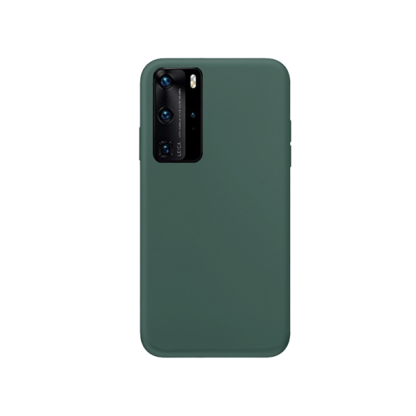 Husa din silicon pentru Samsung Galaxy S10 Plus verde inchis