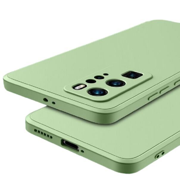 Husa durabila din silicon pentru Huawei Mate 30 Pro verde deschis