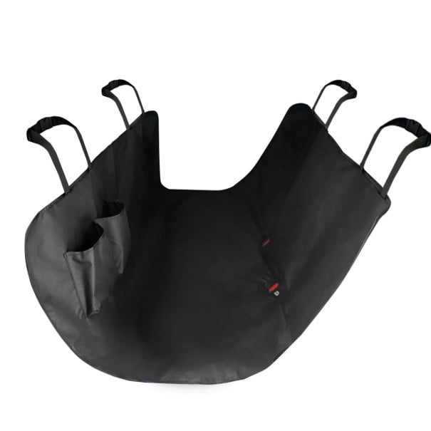 Husă impermeabilă pentru scaunul auto pentru câini 137 cm x 147 cm Husă de protecție pentru scaun cu curele și dimensiune universală pentru câini 1
