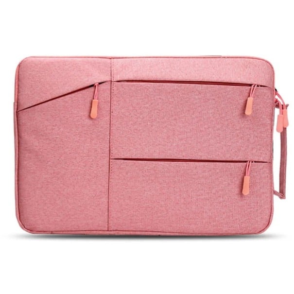 Husă pentru laptop de 16 inch Husă de protecție pentru MacBook Pro Culori neutre Căptușeală moale Fermoar Design ușor și elegant roz