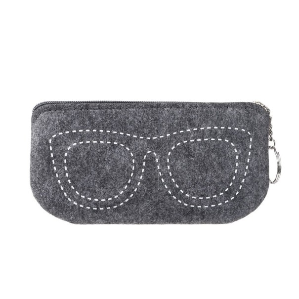 Husa pentru ochelari T996 gri