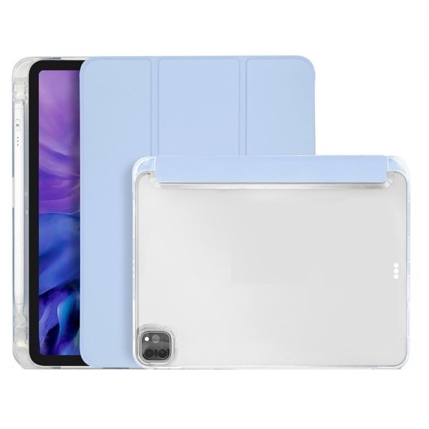 Husă pentru tabletă cu stylus pentru Apple iPad 10,2" (2021/2020/2019) albastru deschis